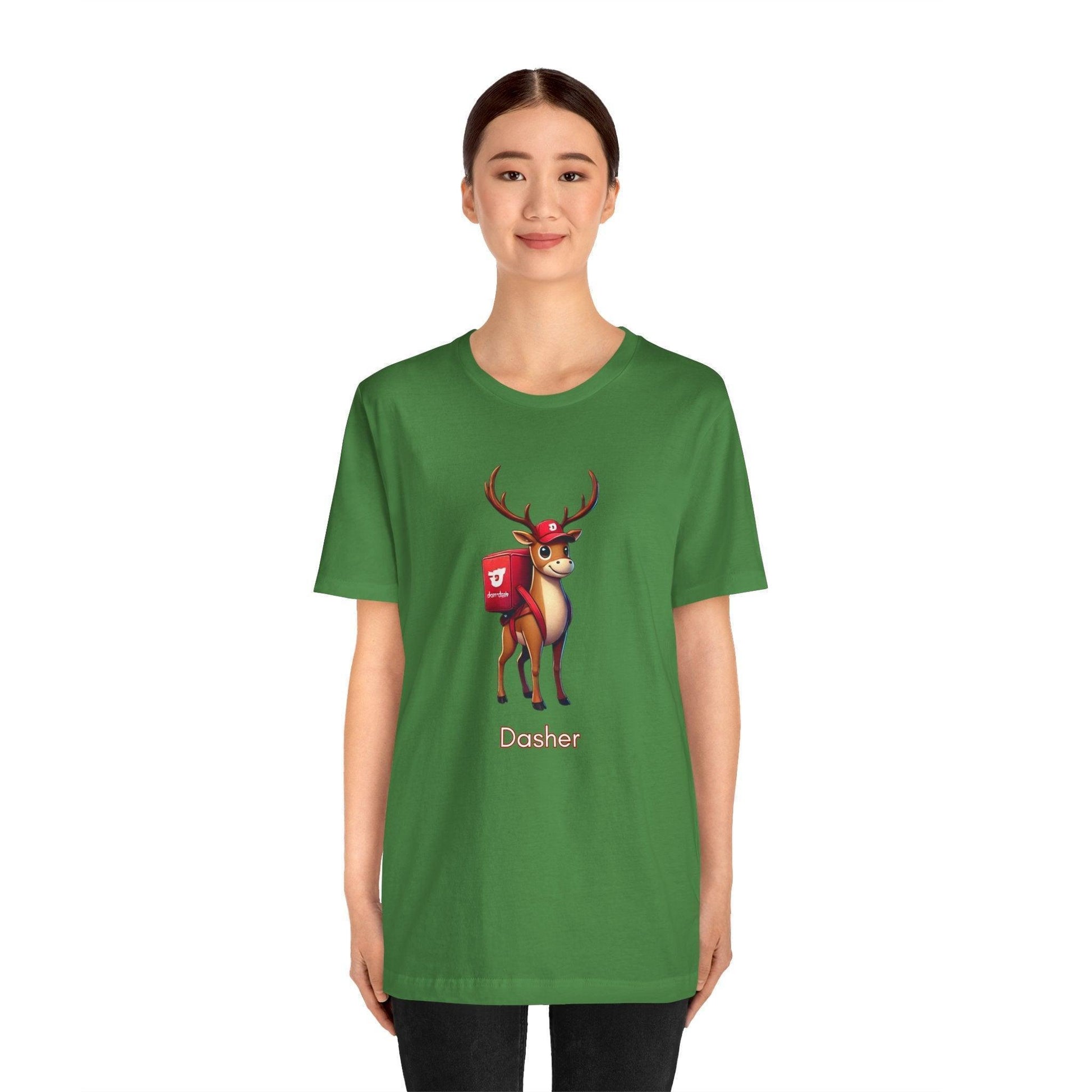 🎅 Dasher's Side Hustle 🍕 Unisex Tee ✨ Dasher's delivering more than holiday cheer! - Whippie's
