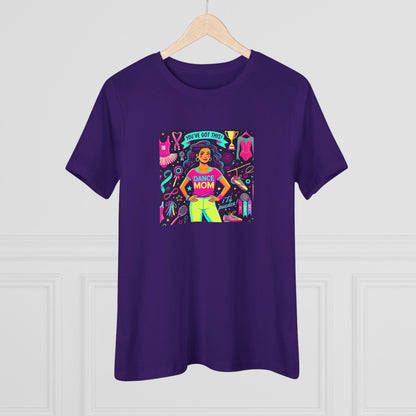 Dance Mom Magic (Latina Mom) - A Colorful Celebration 💃🌈 - Women's Softstyle Tee - Whippie's