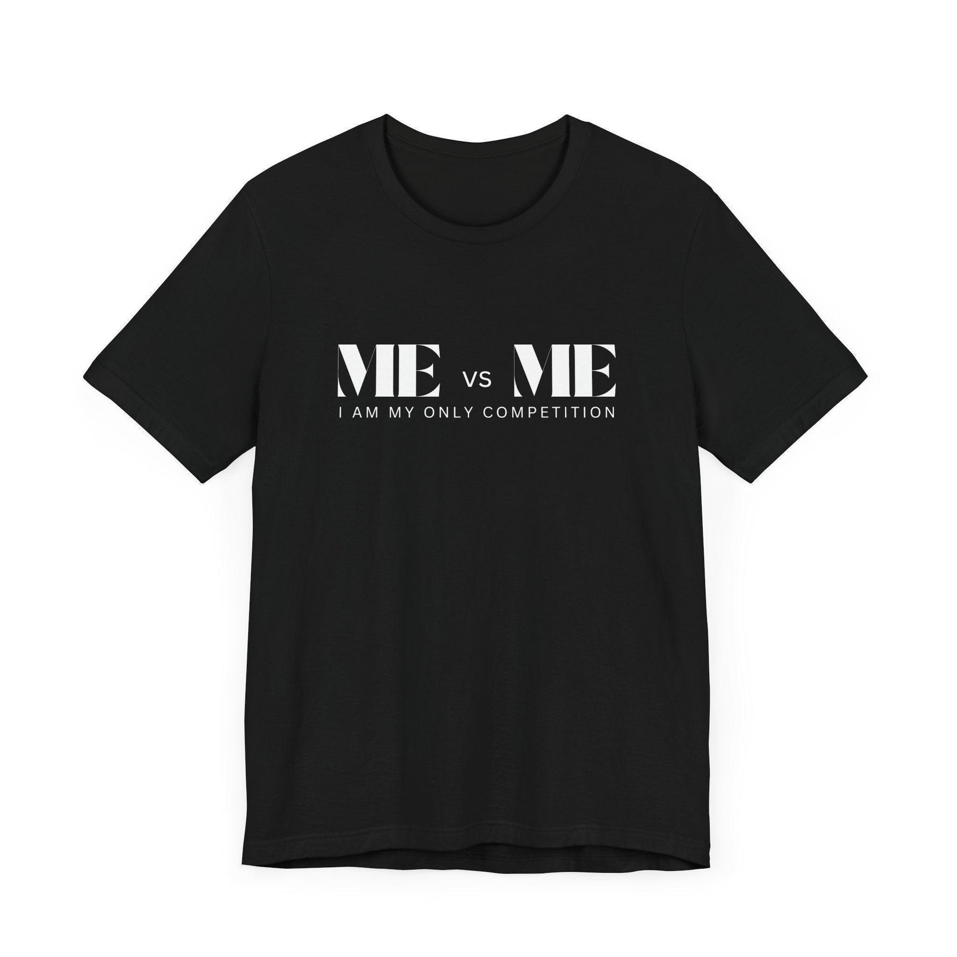 🔥 ME vs ME, I am my Only Competition 💪 Unisex Jersey Tee ✨ Challenge yourself, conquer your goals! - Whippie's