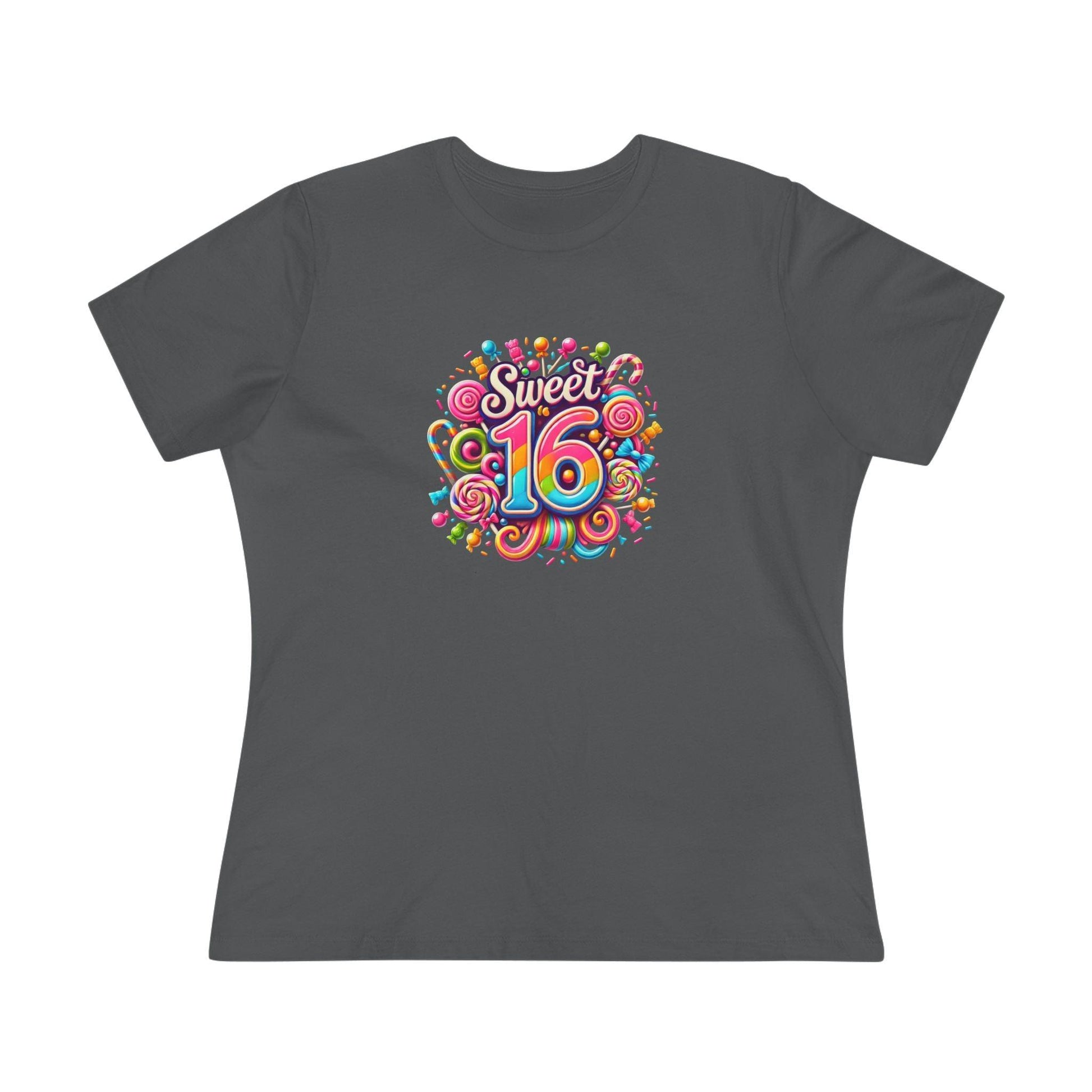 Sweet 16 Tee - Let's Celebrate! 🎉🍭 - Women's Softstyle Tee - Whippie's