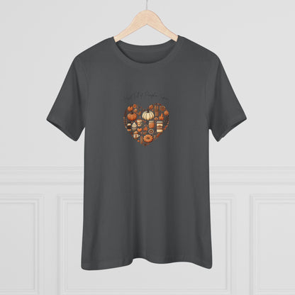 Heart Full of Pumpkin Spice - Women's Softstyle Tee - Whippie's