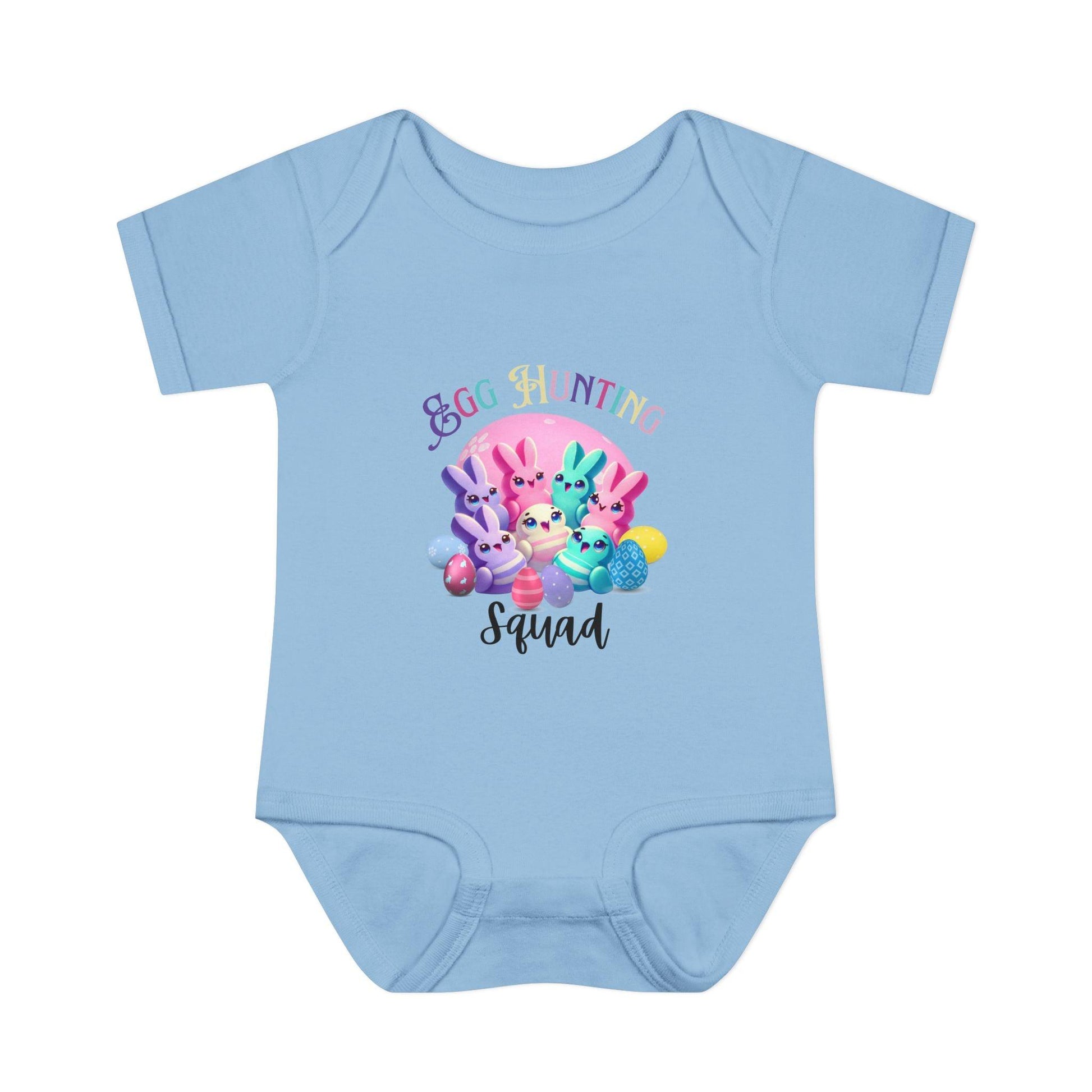 Egg Hunting Squad Baby Onesie - 🐣🐰 Hop into Easter Fun! 🐰🐣 - Whippie's
