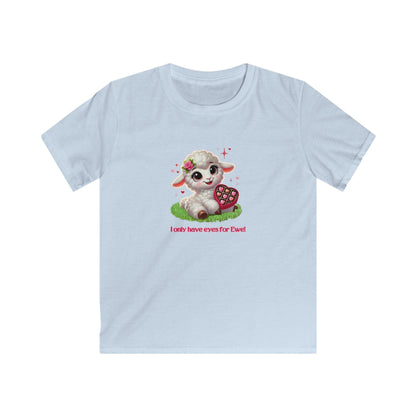 💖 I Only Have Eyes for Ewe! 🐑 Kids Tee ✨ Spread the love this Valentine's Day! - Whippie's