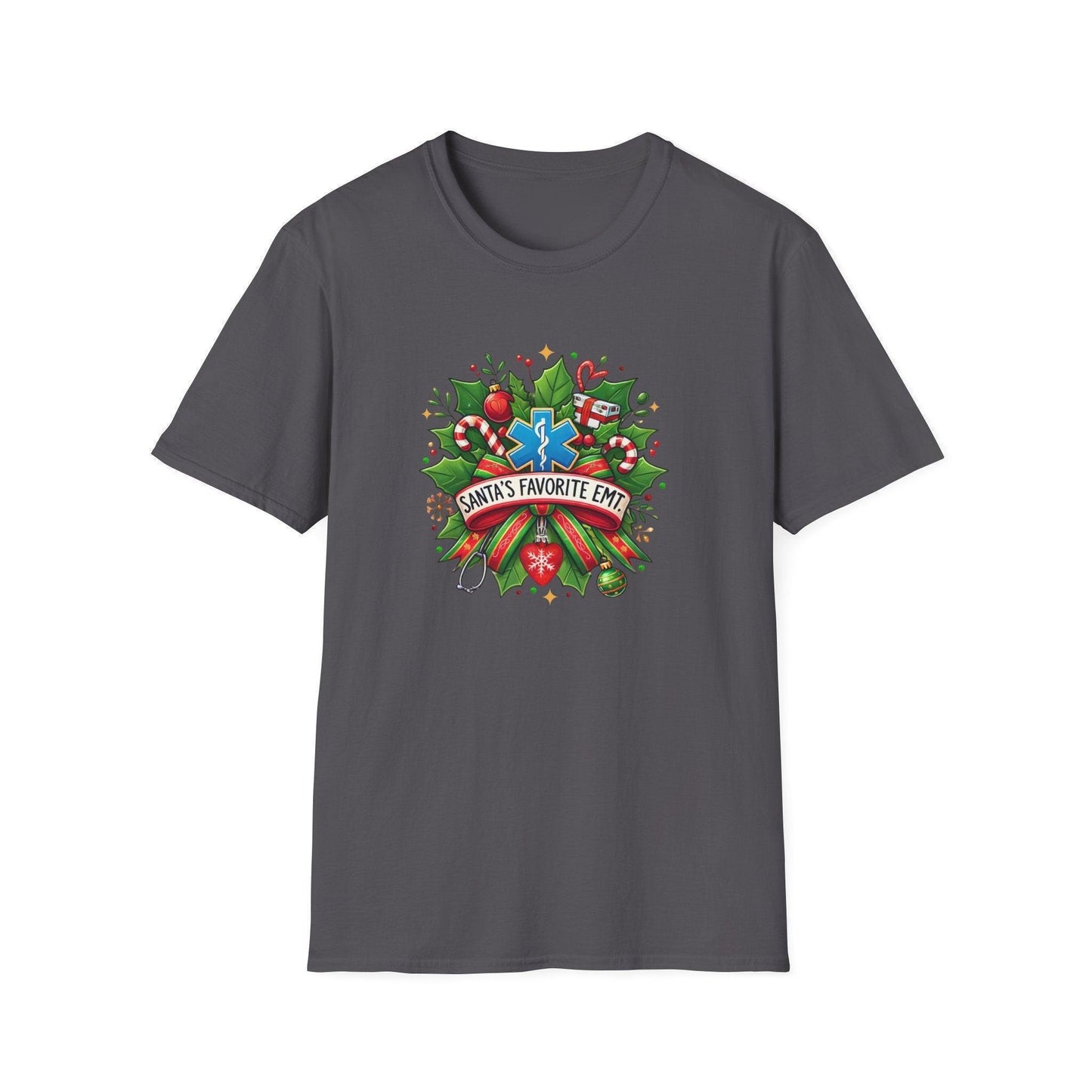 Santa's Favorite EMT Unisex Tee 🚑🎅 - Whippie's