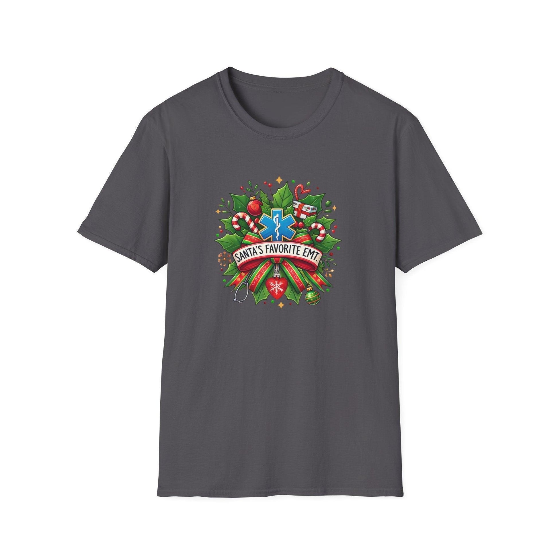 Santa's Favorite EMT Unisex Tee 🚑🎅 - Whippie's