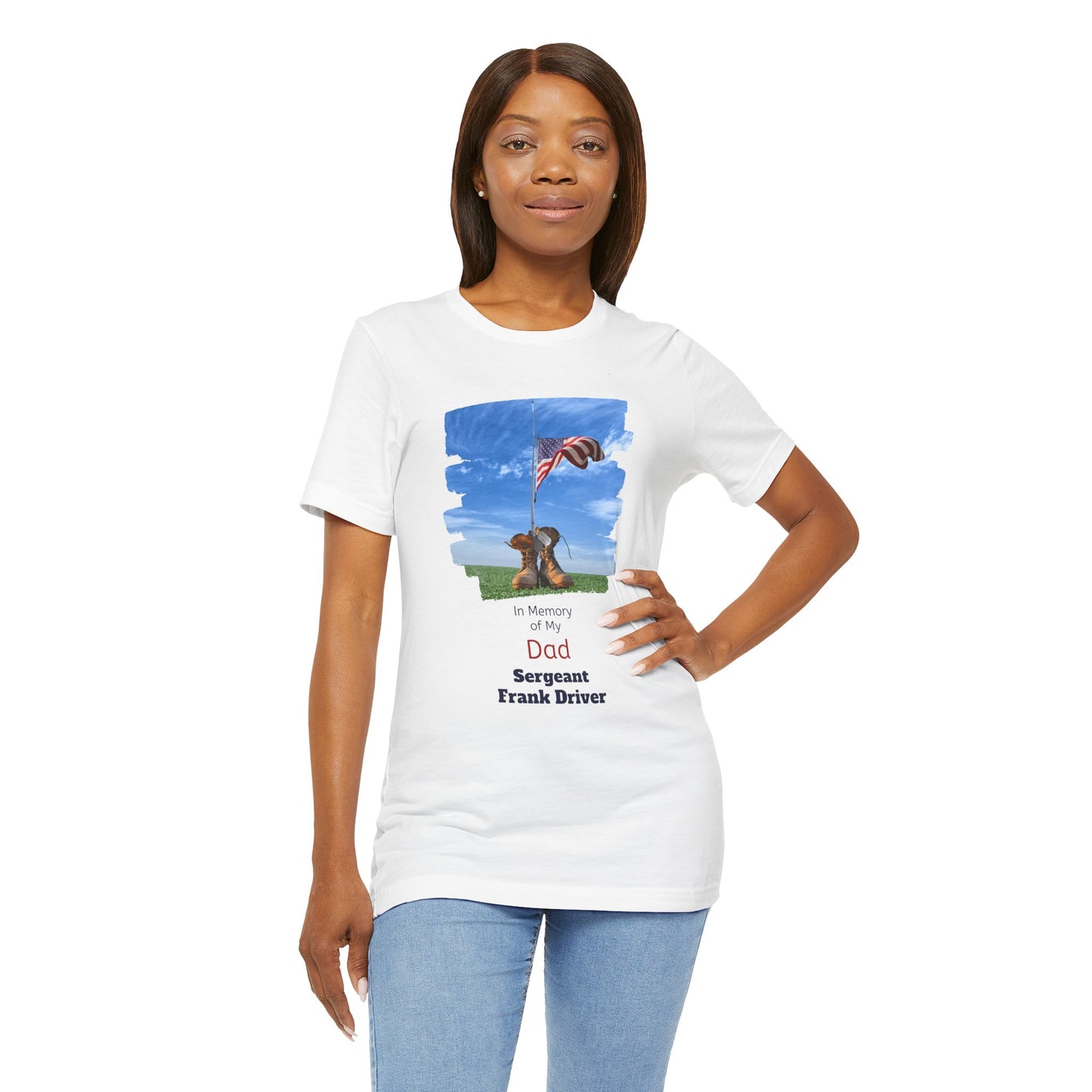 Memorial Day Military Boots Unisex Tee - Personalizable - Whippie's