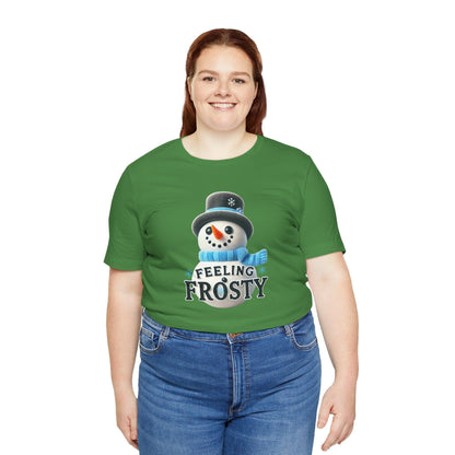 ☃️ Feeling Frosty? ❄️ Unisex Jersey Tee ✨ Embrace the winter chill! - Whippie's