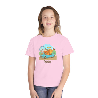 Fast Food Joyride Youth Tee - Fun & Whimsical Adventures! Personalizable