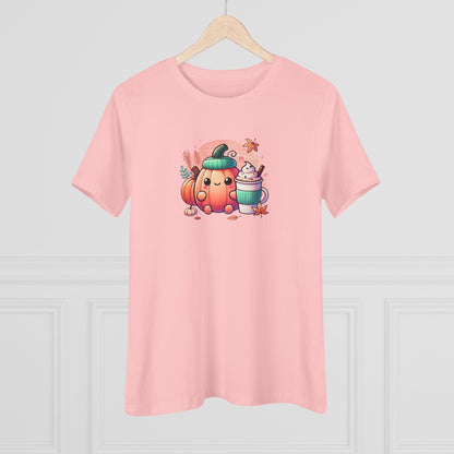 Cute Pumpkin - Pumpkin Spice Latte - Women's Softstyle Tee - Whippie's