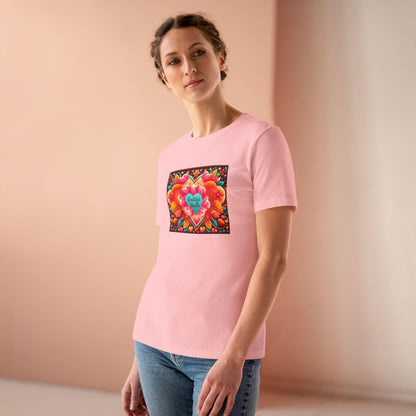 Grateful Hearts - A Celebration of Love and Gratitude 🧡💛❤️ - Women's Softstyle Tee - Whippie's