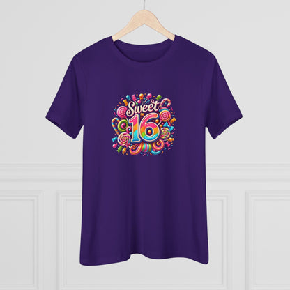 Sweet 16 Tee - Let's Celebrate! 🎉🍭 - Women's Softstyle Tee - Whippie's