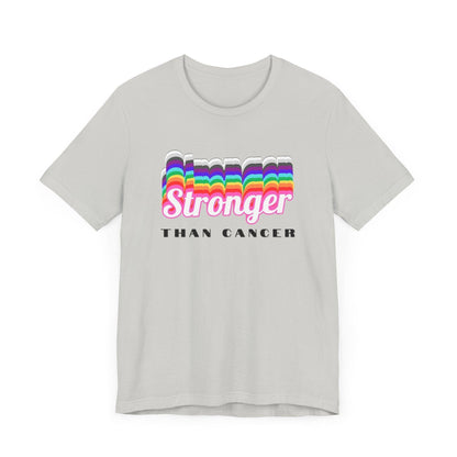 💪 Stronger Than Cancer 🎗️ Unisex Jersey Tee ✨ Show your support, wear your strength. - Whippie's