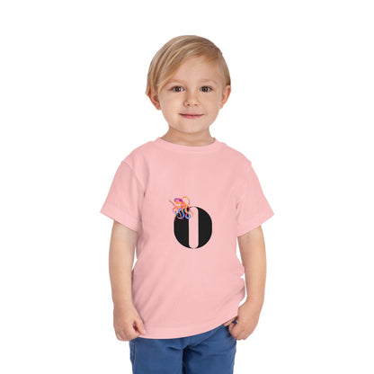 Alphabet Adventures: Letter O - Octopus Toddler T-shirt - Whippie's