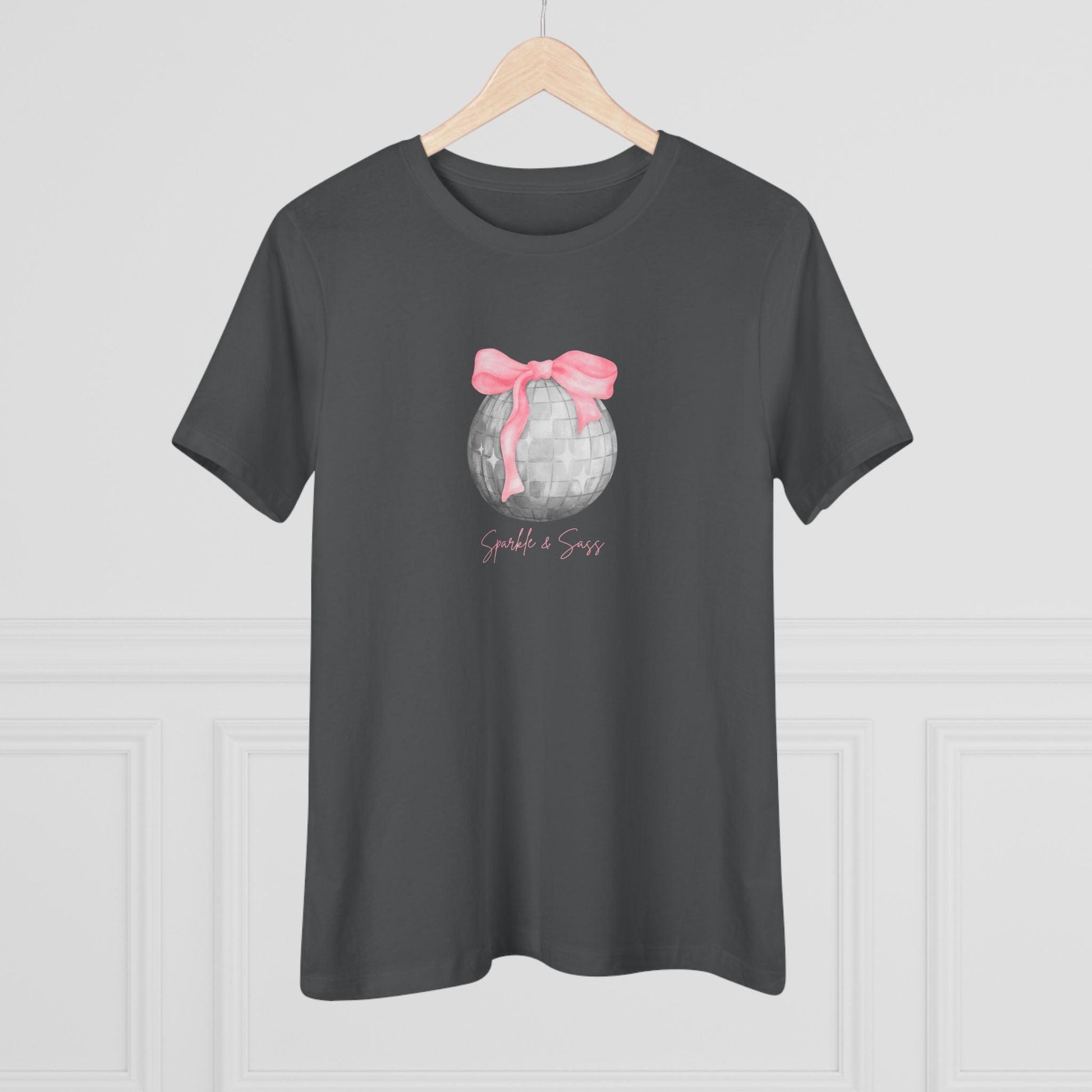 Sparkle & Shine Disco Ball Women's Softstyle Tee - Dance the Night Away! ✨ - Whippie's