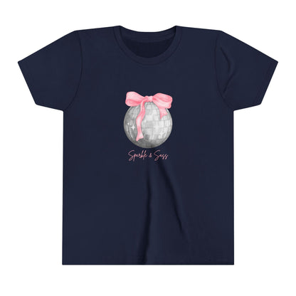 Sparkle and Sass: Youth Short Sleeve Tee - Whippie's