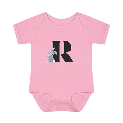 Alphabet Adventures: Letter R - Rad Rabbit Baby Onesie R is for Rad Rabbit! - Whippie's