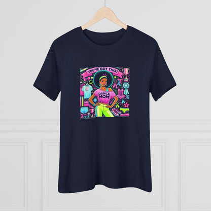 Dance Mom Magic (Young Black Mom) - A Colorful Celebration 🌈 - Women's Softstyle Tee - Whippie's