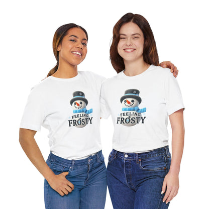 ☃️ Feeling Frosty? ❄️ Unisex Jersey Tee ✨ Embrace the winter chill! - Whippie's