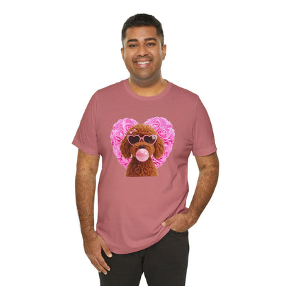 Doodle Love Unisex Jersey Tee - 💖 Cuteness Overload! 💖 - Whippie's