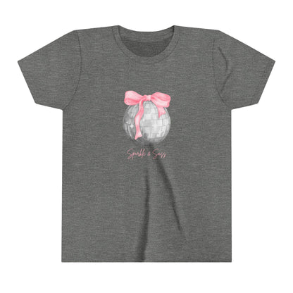 Sparkle and Sass: Youth Short Sleeve Tee - Whippie's