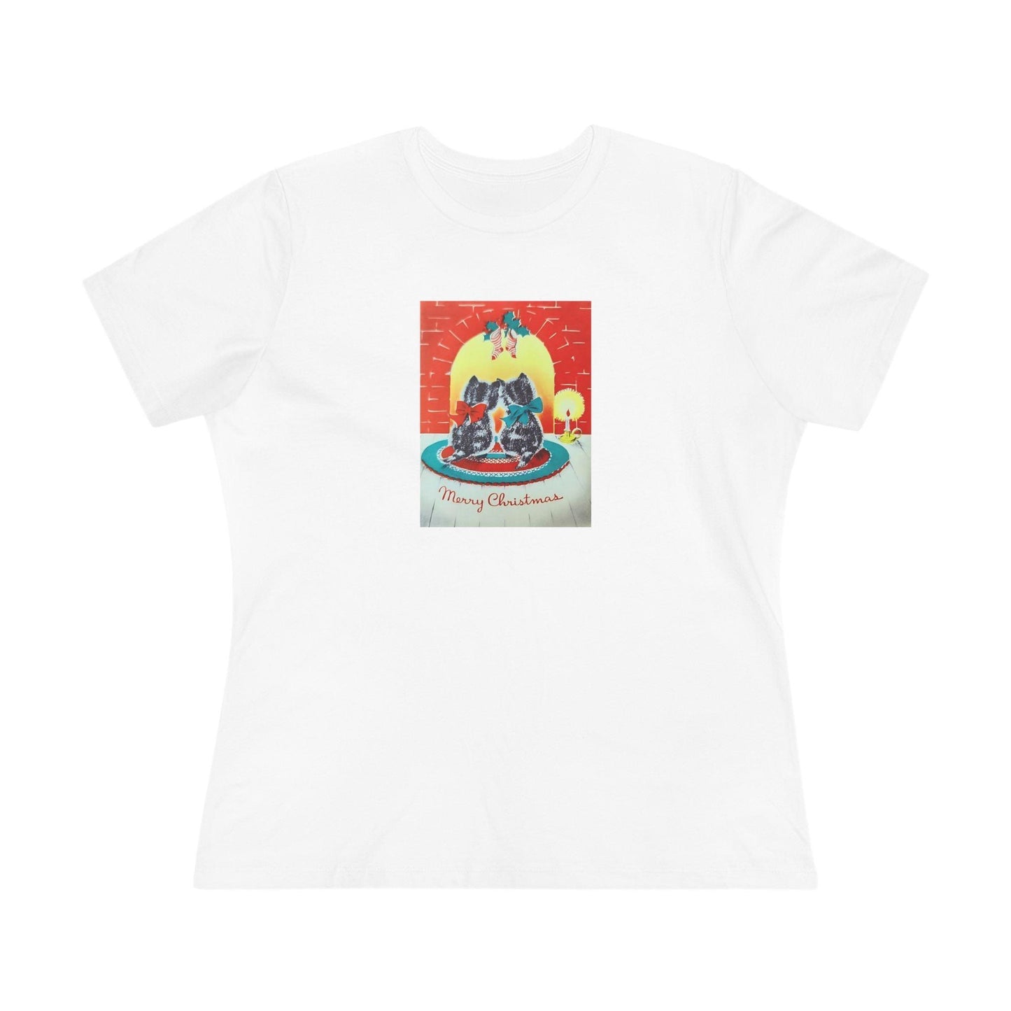 Merry Christmas Kittens - Women's Tee - Whippie's