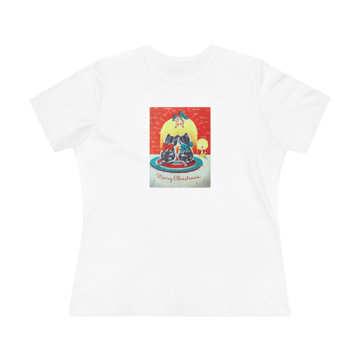 Merry Christmas Kittens - Women's Tee - Whippie's