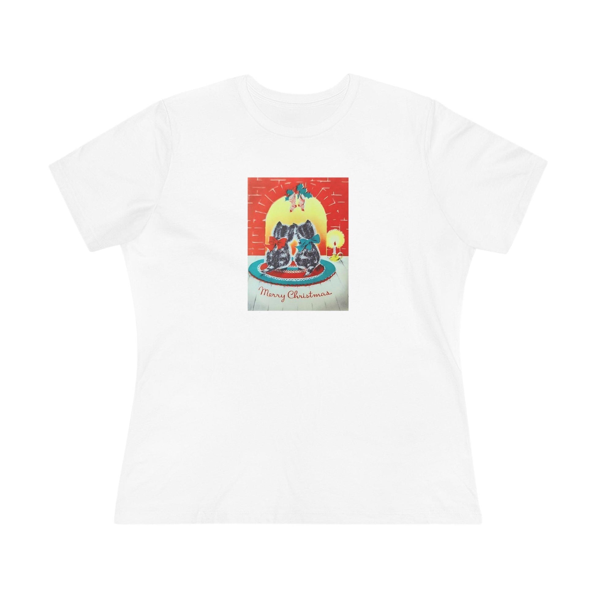 Merry Christmas Kittens - Women's Tee - Whippie's