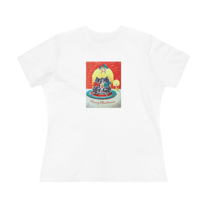Merry Christmas Kittens - Women's Tee - Whippie's