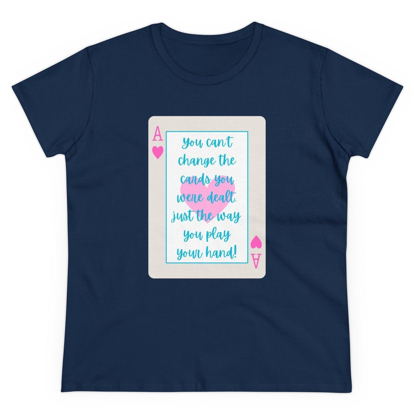 💖 Ace of Hearts 💪 Women's Tee ✨ Play your hand like a queen! 👑 - Whippie's