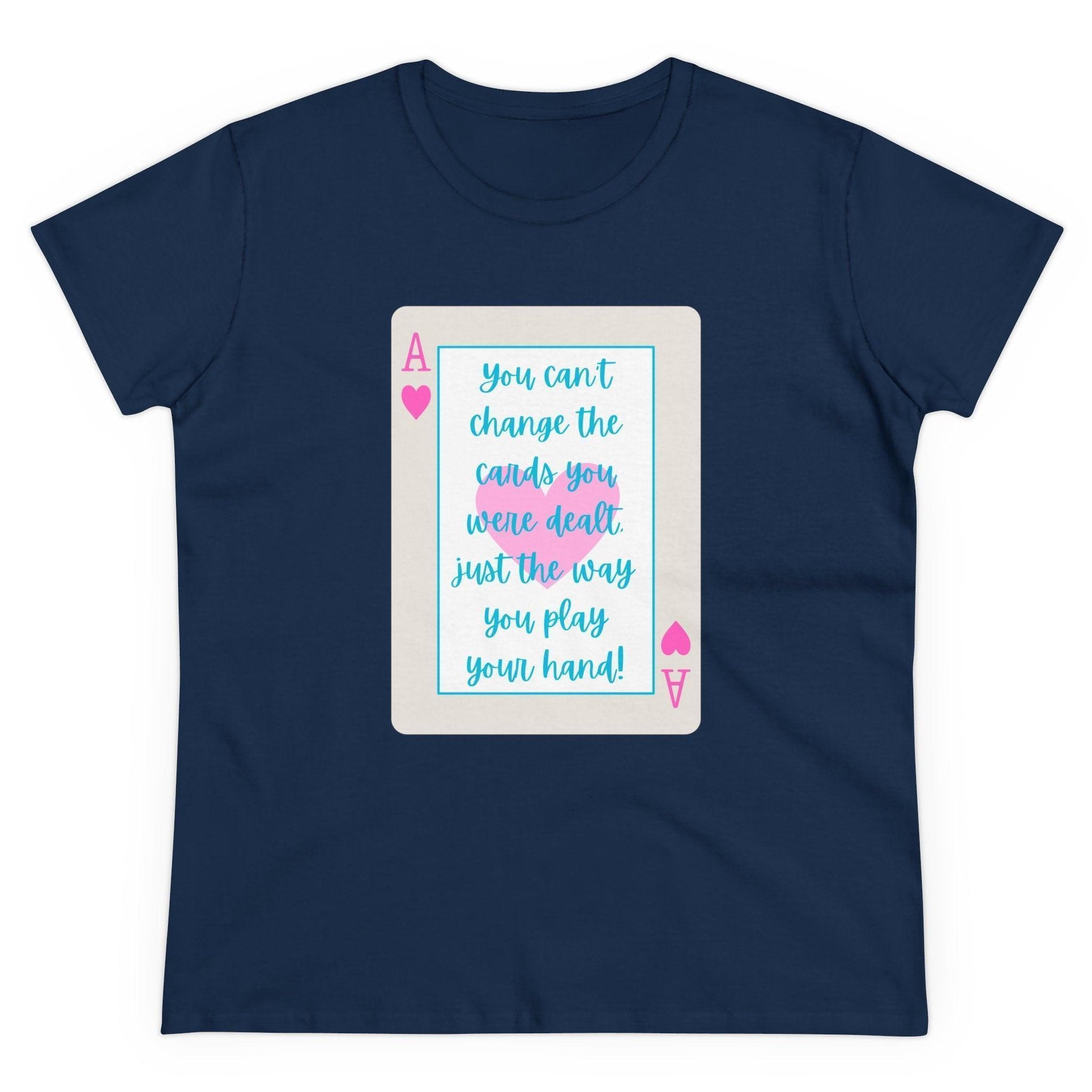 💖 Ace of Hearts 💪 Women's Tee ✨ Play your hand like a queen! 👑 - Whippie's