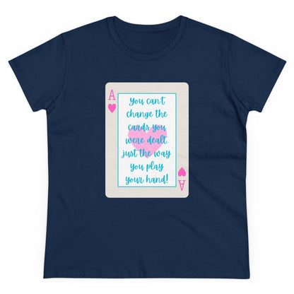 💖 Ace of Hearts 💪 Women's Tee ✨ Play your hand like a queen! 👑 - Whippie's