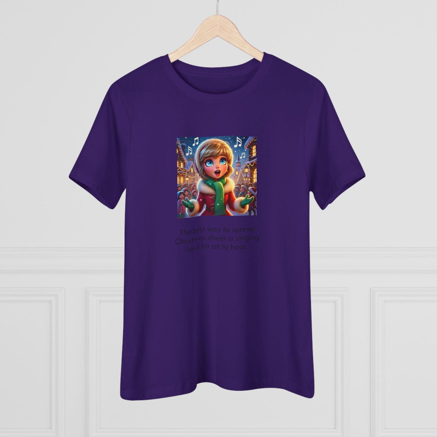 Caroler - Christmas Cheer - BHB Girl - Women's Tee - Whippie's