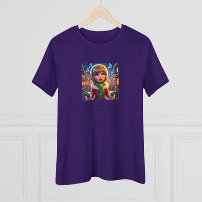 Caroler - Christmas Cheer - BHB Girl - Women's Tee - Whippie's