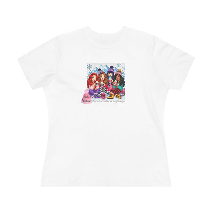 Girls Weekend Cheers to Cocoa, Friendship, and Snowy Shenanigans! - Women's Softstyle Tee - Whippie's