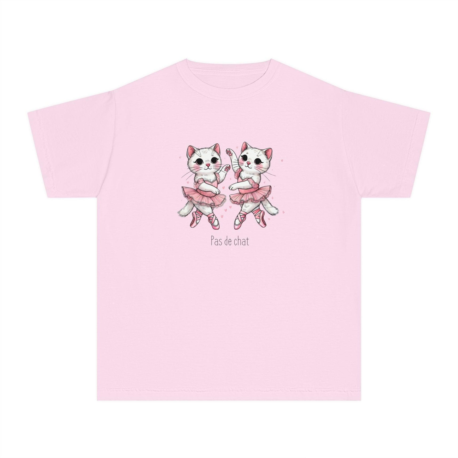 🐈‍⬛ Pas de Chat 🩰 Youth Midweight Tee ✨ - Whippie's