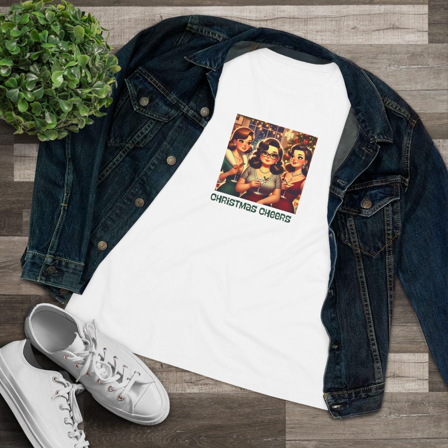 Christmas Cheers - Women's Softstyle Tee - Whippie's