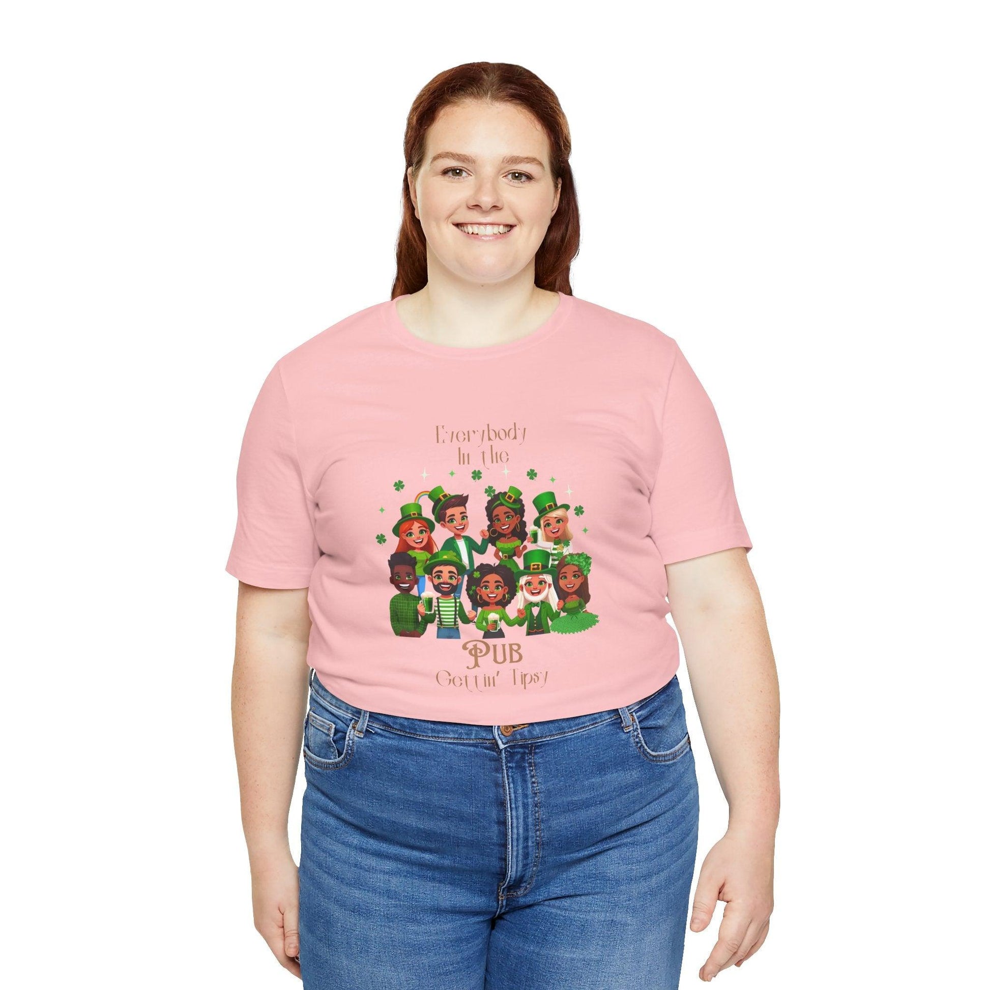 "Everybody in the PUB Gettin' Tipsy" Unisex Jersey Tee - Whippie's