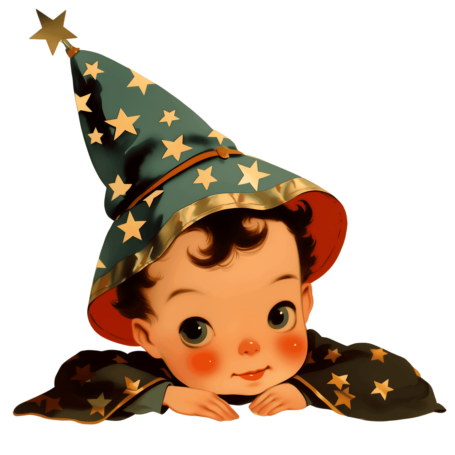 Vintage Boo-tique - Little Wizard's Charm V-neck T-shirt - Whippie's