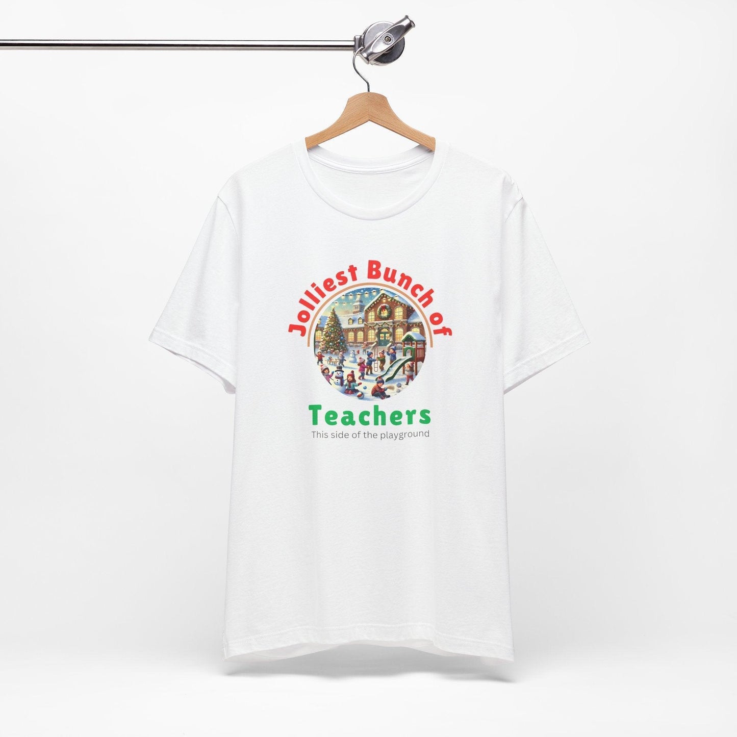 🌴 Jolly Bunch of Teachers ☀️ Unisex Jersey Tee 🧑‍🏫 - Winter Wonderland - Whippie's