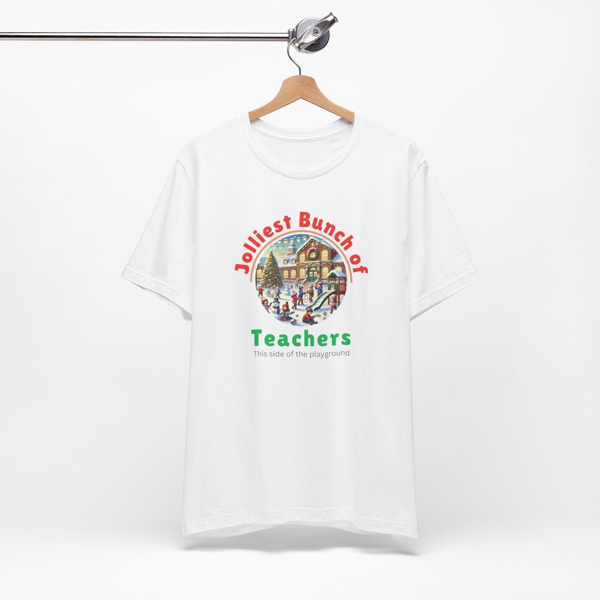 🌴 Jolly Bunch of Teachers ☀️ Unisex Jersey Tee 🧑‍🏫 - Winter Wonderland - Whippie's