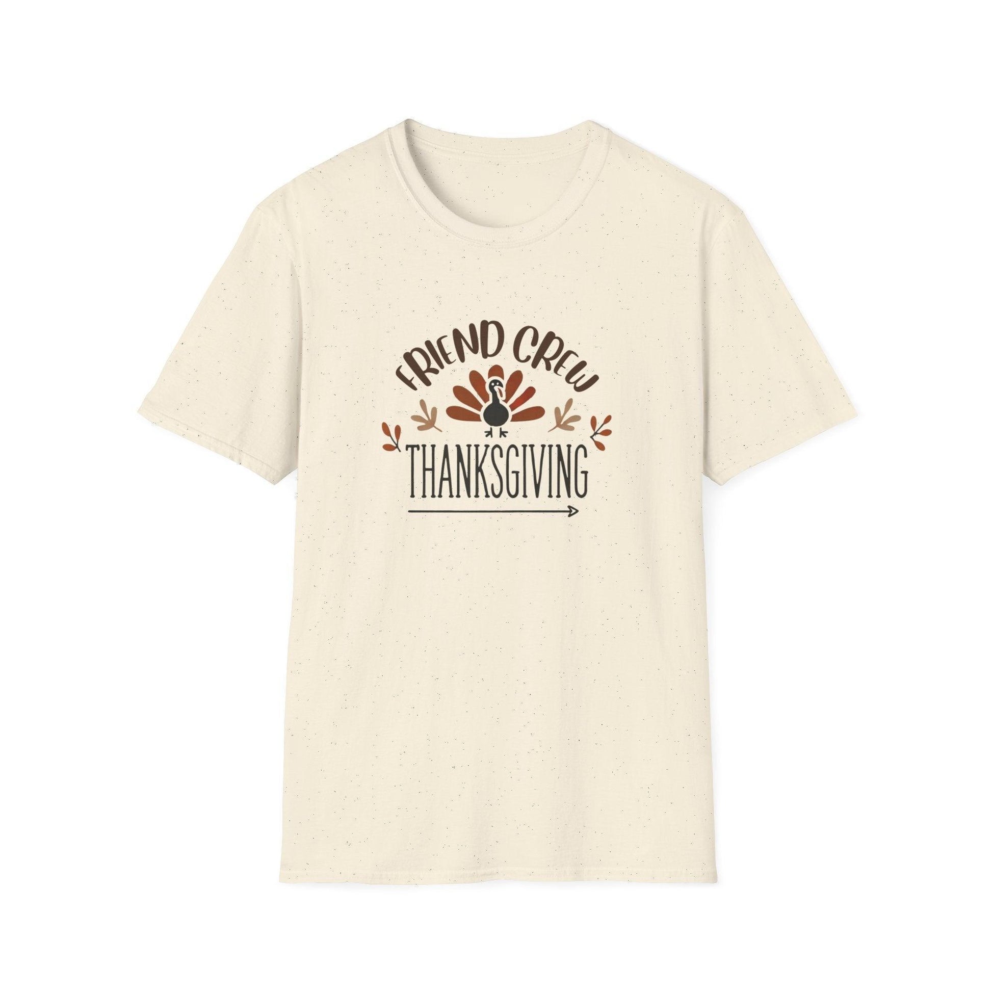 Thanksgiving Friend Crew Unisex T-Shirt - Whippie's