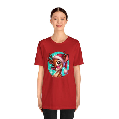 😎 Reindeer Cool 😎 Unisex Jersey Tee ✨ Stay cool this Christmas! - Whippie's