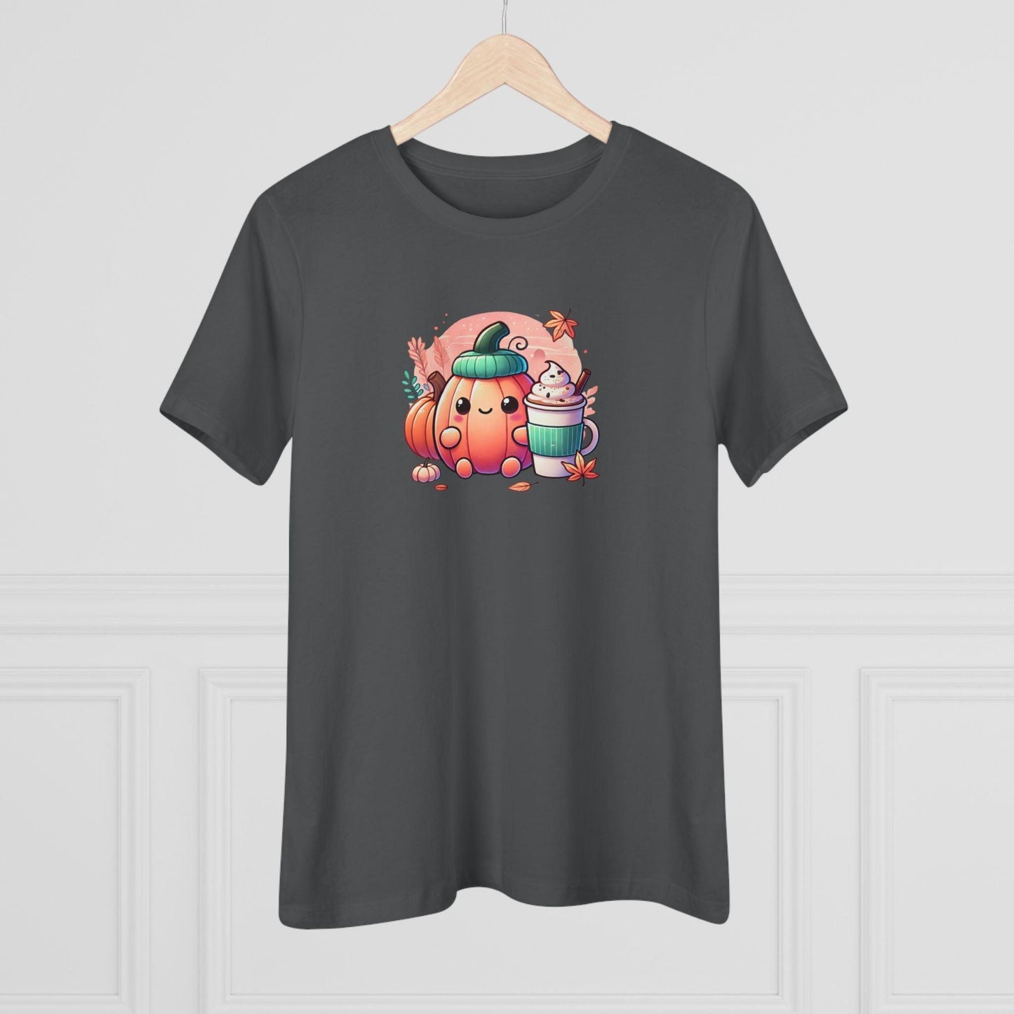 Cute Pumpkin - Pumpkin Spice Latte - Women's Softstyle Tee - Whippie's