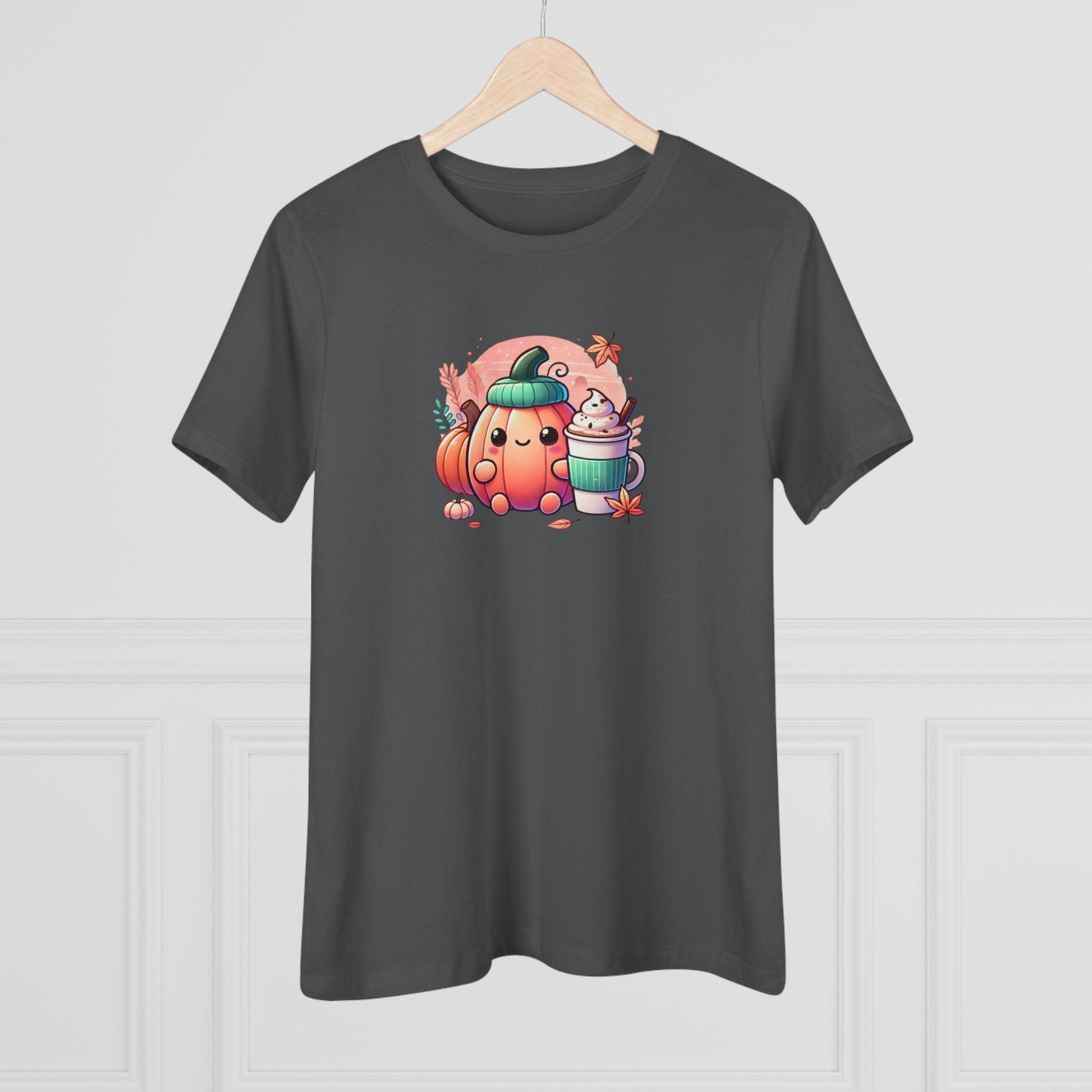 Cute Pumpkin - Pumpkin Spice Latte - Women's Softstyle Tee - Whippie's