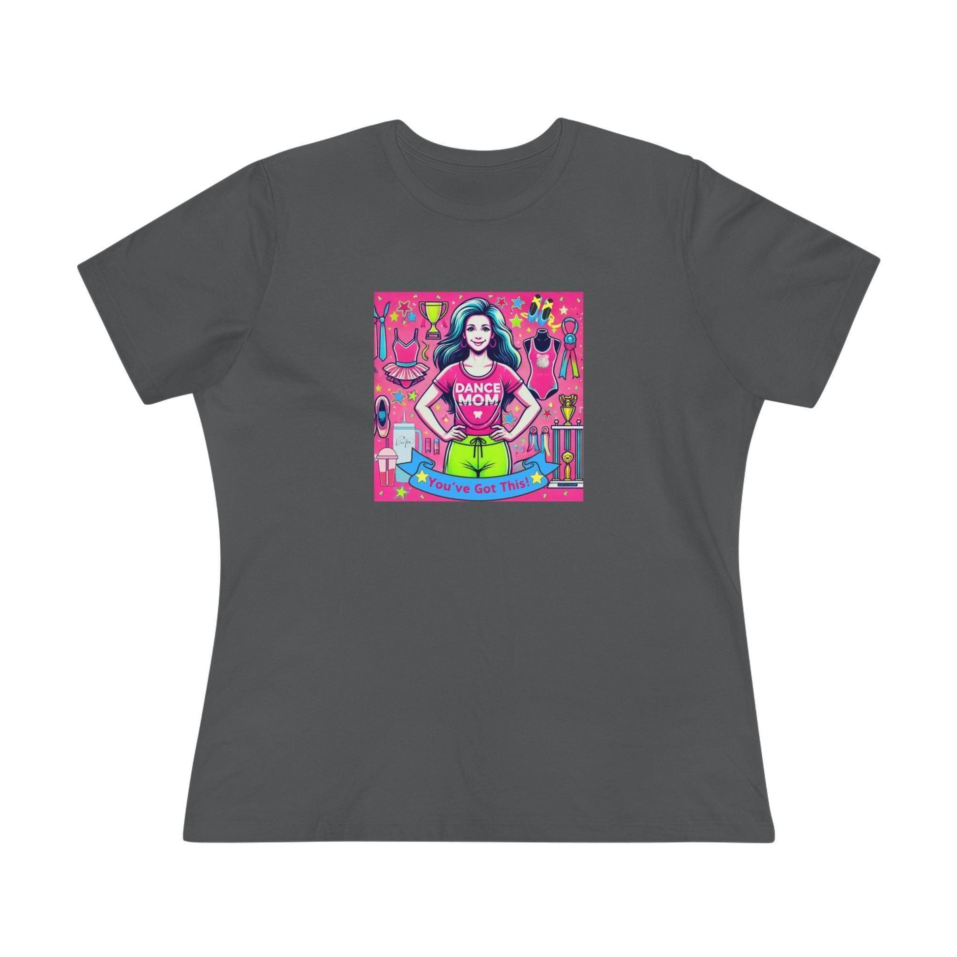 Dance Mom Magic (Brunette Mom) - A Colorful Celebration 🌈 - Women's Softstyle Tee - Whippie's