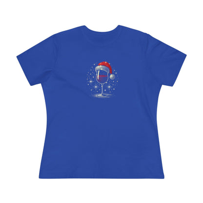 Wine & Christmas Cheer- Women's Softstyle Tee - Whippie's