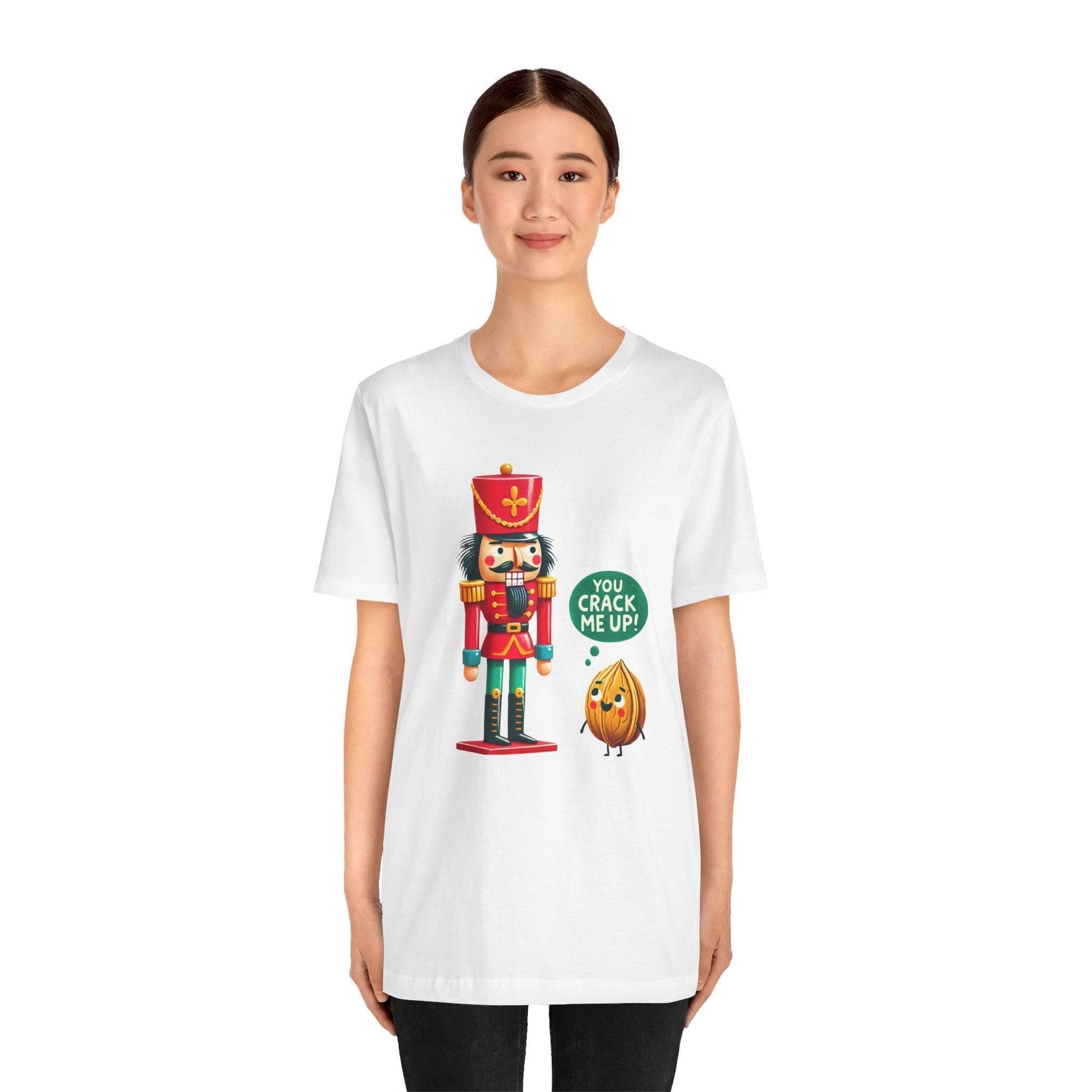 😂 You Crack Me Up! 🥜 Unisex Tee ✨ Nutty humor for everyone! - Whippie's