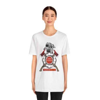 Fire Rescue Graduation Unisex Jersey Tee - Personalizable