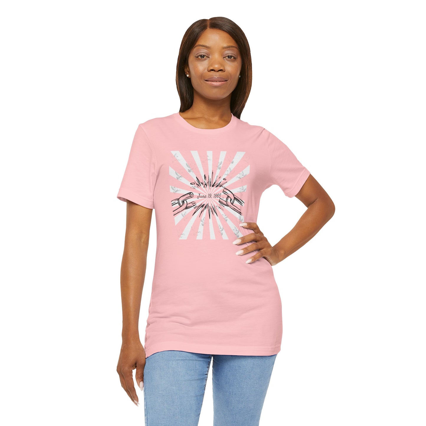 Juneteenth: Celebrating Freedom, Inspiring Peace Unisex Tee