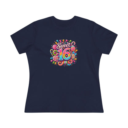Sweet 16 Tee - Let's Celebrate! 🎉🍭 - Women's Softstyle Tee - Whippie's